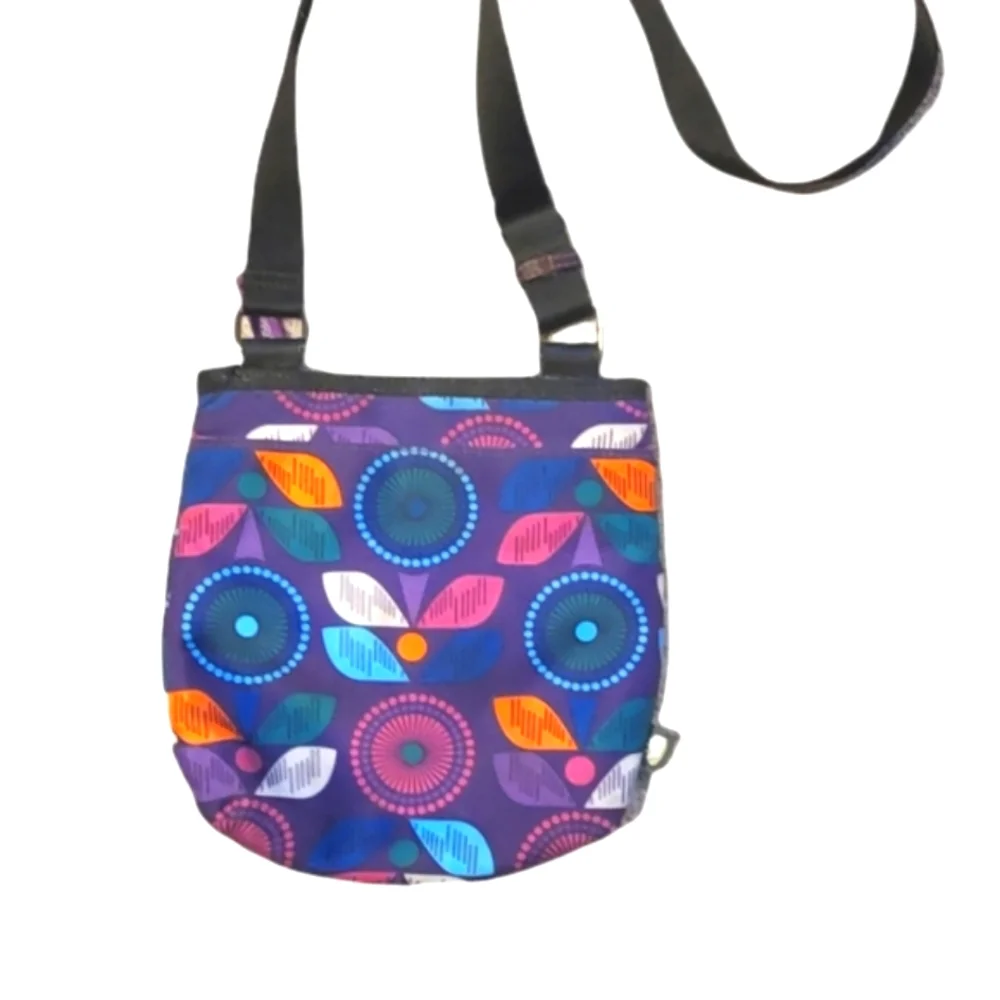 Lillybloom Purple colorful cute crossbody bag. - Picture 2 of 10